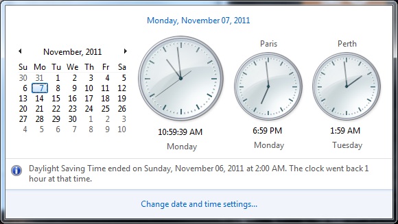 Date/Time-3 Clocks